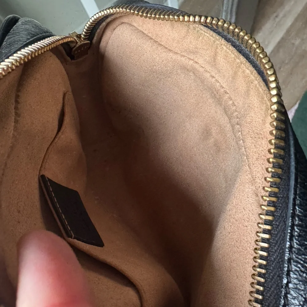 Vintage Gucci Ophidia Black Leather and Suede Crossbody Bag / Handbag - Picture 8 of 9